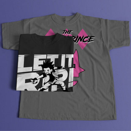 Let It Rip (Schwarz) | Grafischen T-Shirts