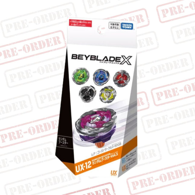 [Full Set] UX-12 Random Booster Vol. 5 Ghost Circle | Beyblade UX (PRE-ORDER)