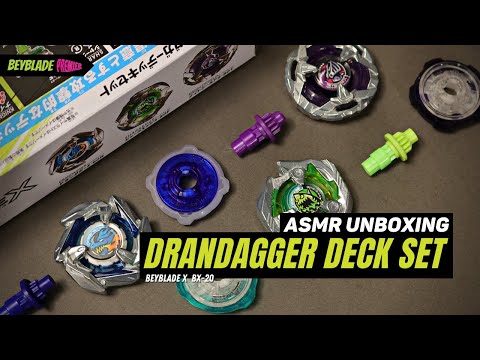 Takara Tomy BX-20 Dran Dragger Deck Set | Beyblade X | Beyblade